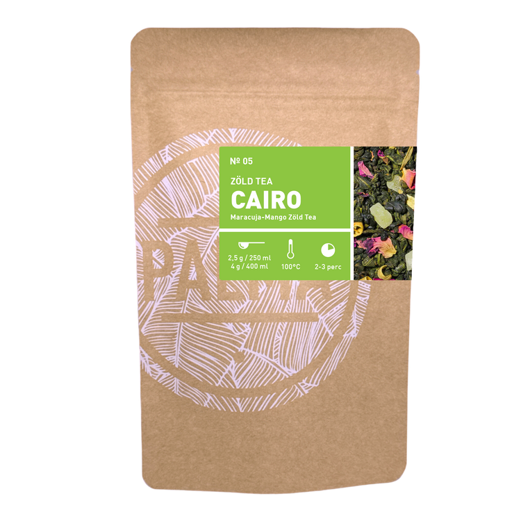 No. 5 - CAIRO - Maracuja-mango zöld tea