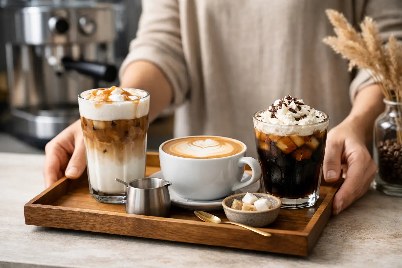 Café-Getränke zuhause servieren wie im Lieblingscafé