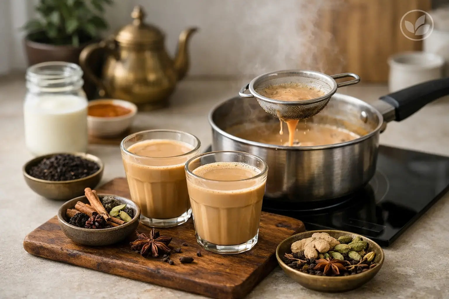 How to Prepare Café Style Chai at Home