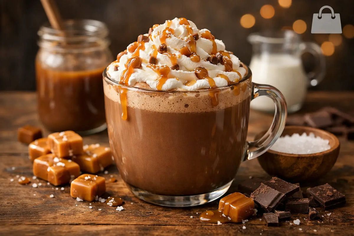 Salted Caramel Hot Chocolate Done Right
