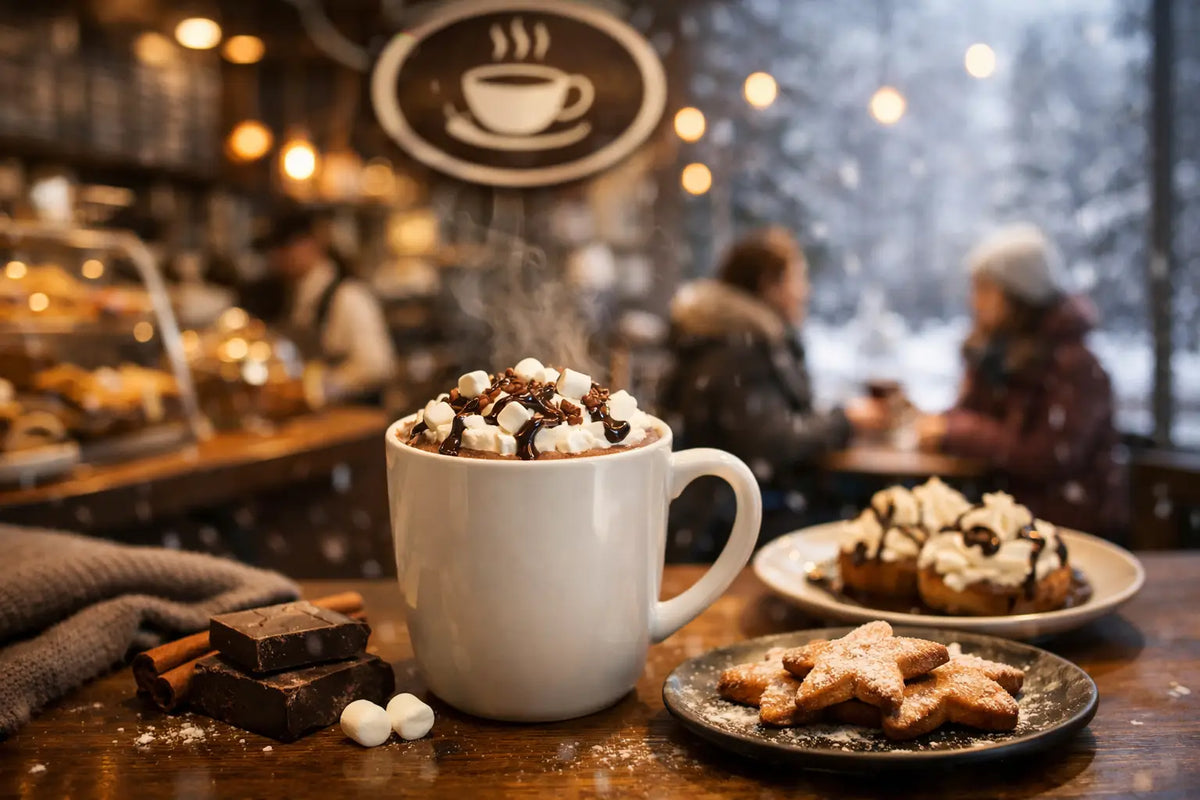 Café steigert Winterumsatz mit Trinkschokolade