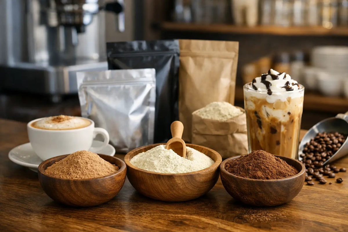 Café Getränkepulver EU Anbieter wählen