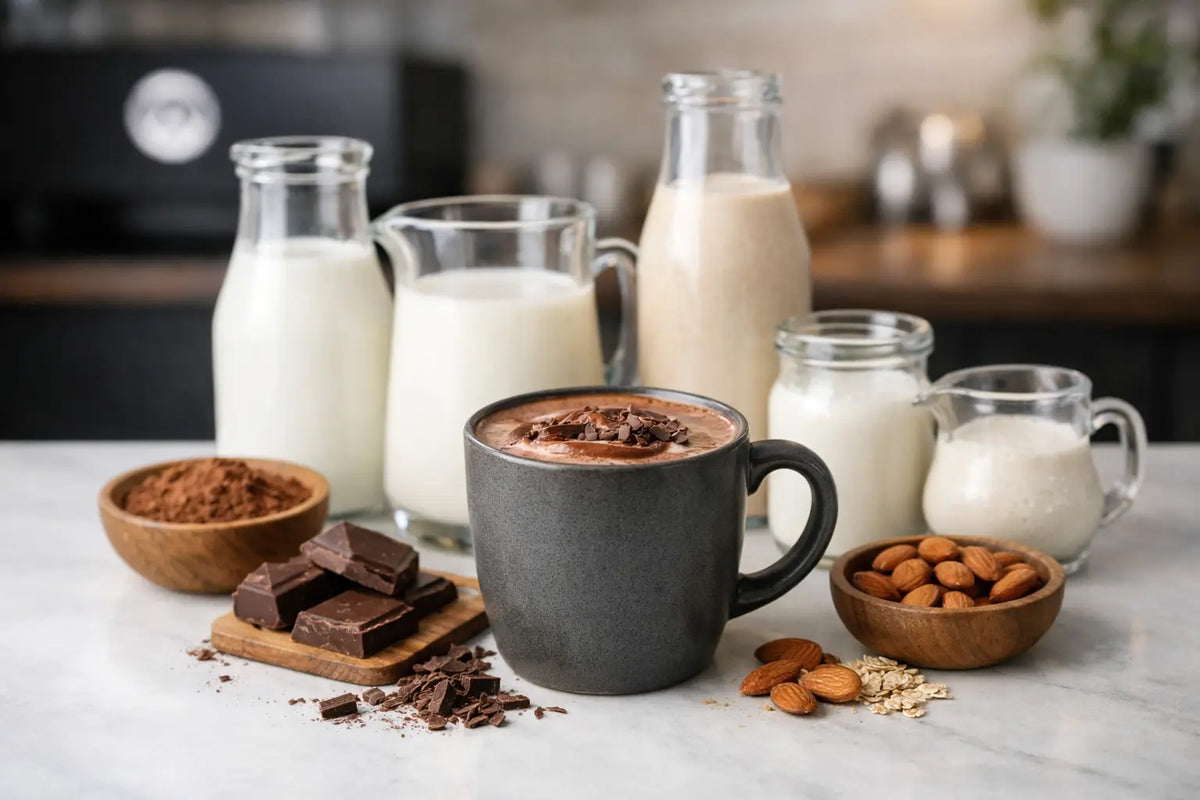 Welche Milch für Trinkschokolade?
