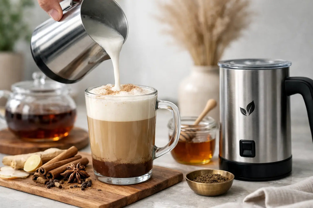 Chai Latte selber aufschäumen leicht gemacht