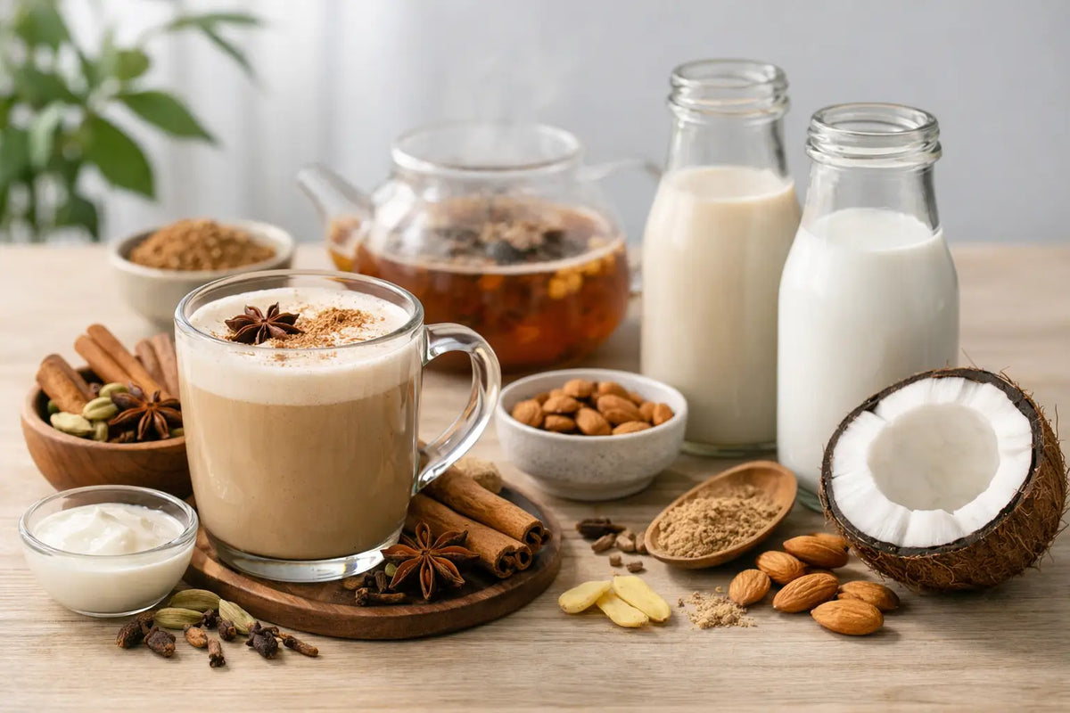 Laktosefreie Chai-Alternativen mit Genuss finden