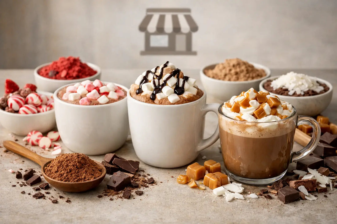 Die best flavored hot chocolate powders