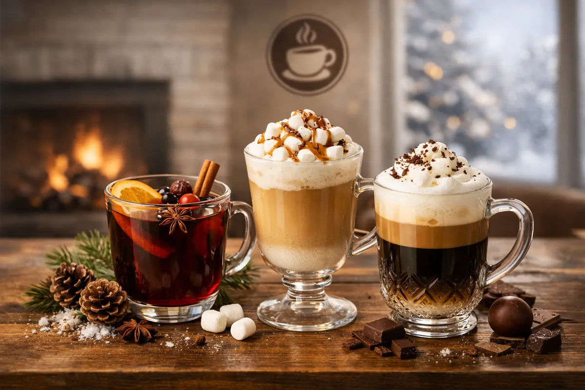 Beispiel Winterkarte Café Getränke mit Stil