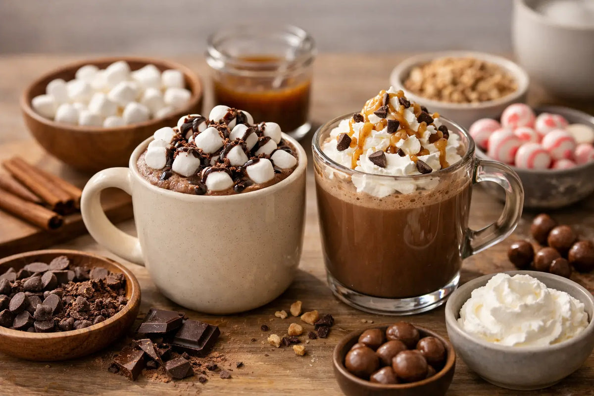 Die besten Hot-Chocolate-Toppings für zu Hause