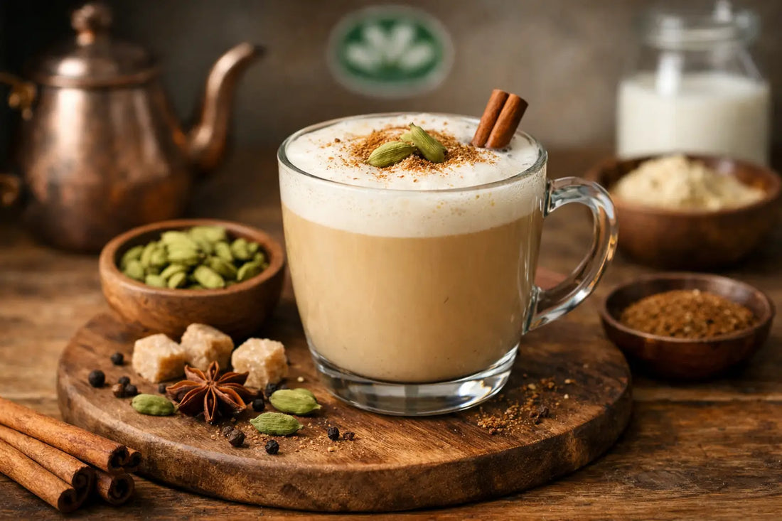 Chai Latte mit Kardamom richtig genießen