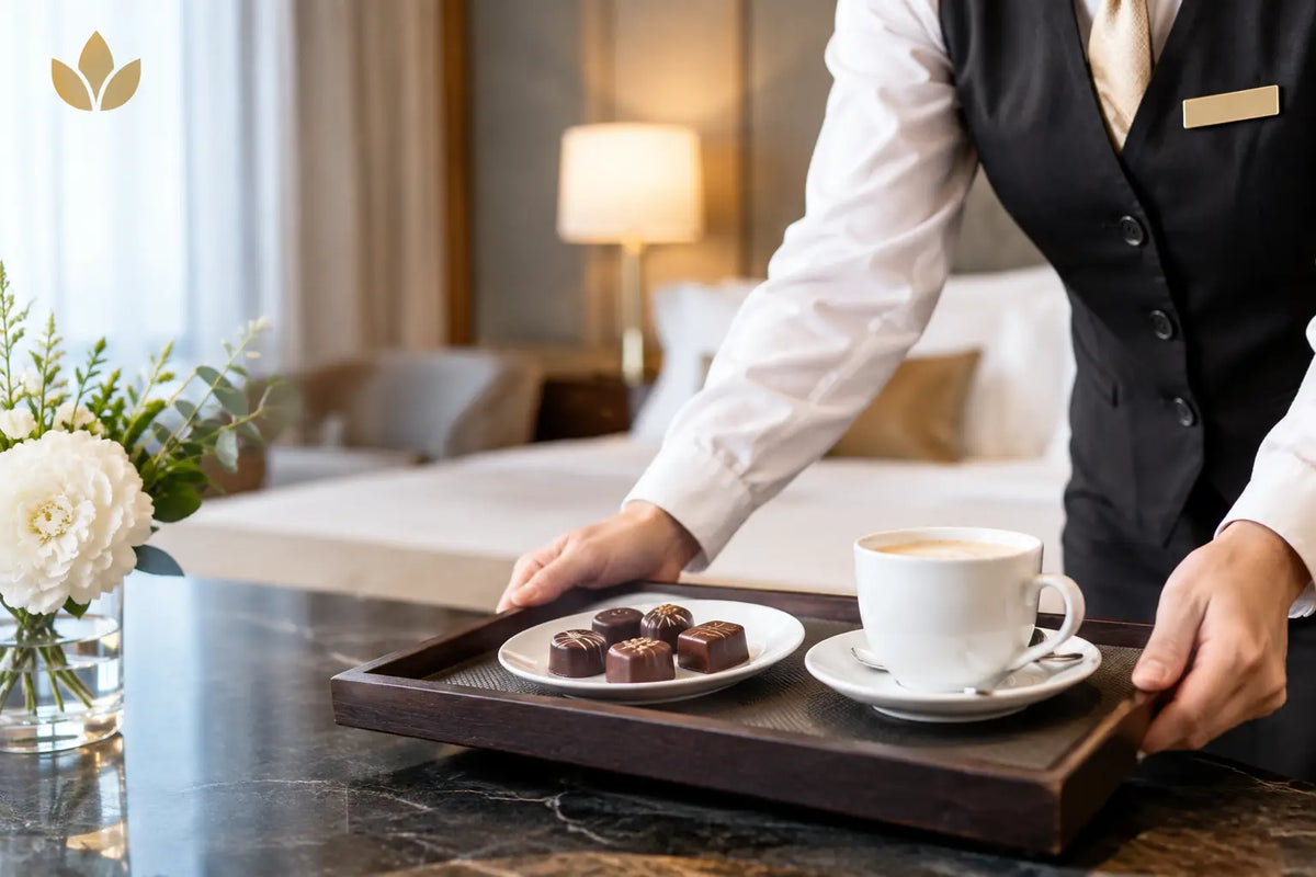 Hotelschokolade professionell servieren im Hotel