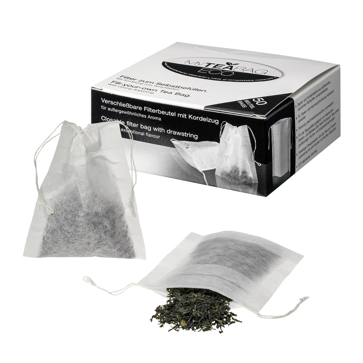 Tea filter - compostable (50pcs)