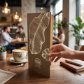 PALMA Élite menu card lifestyle staging