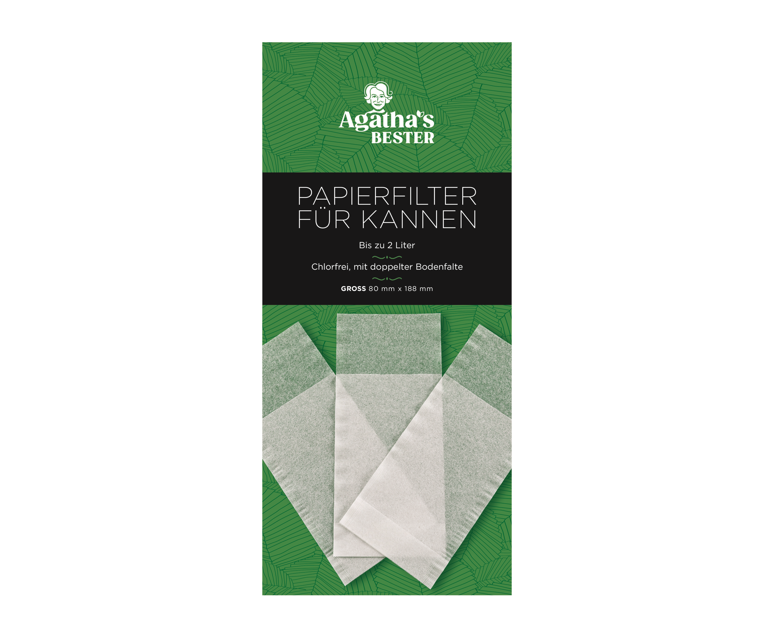 Tea filter for pot - paper (100pcs)