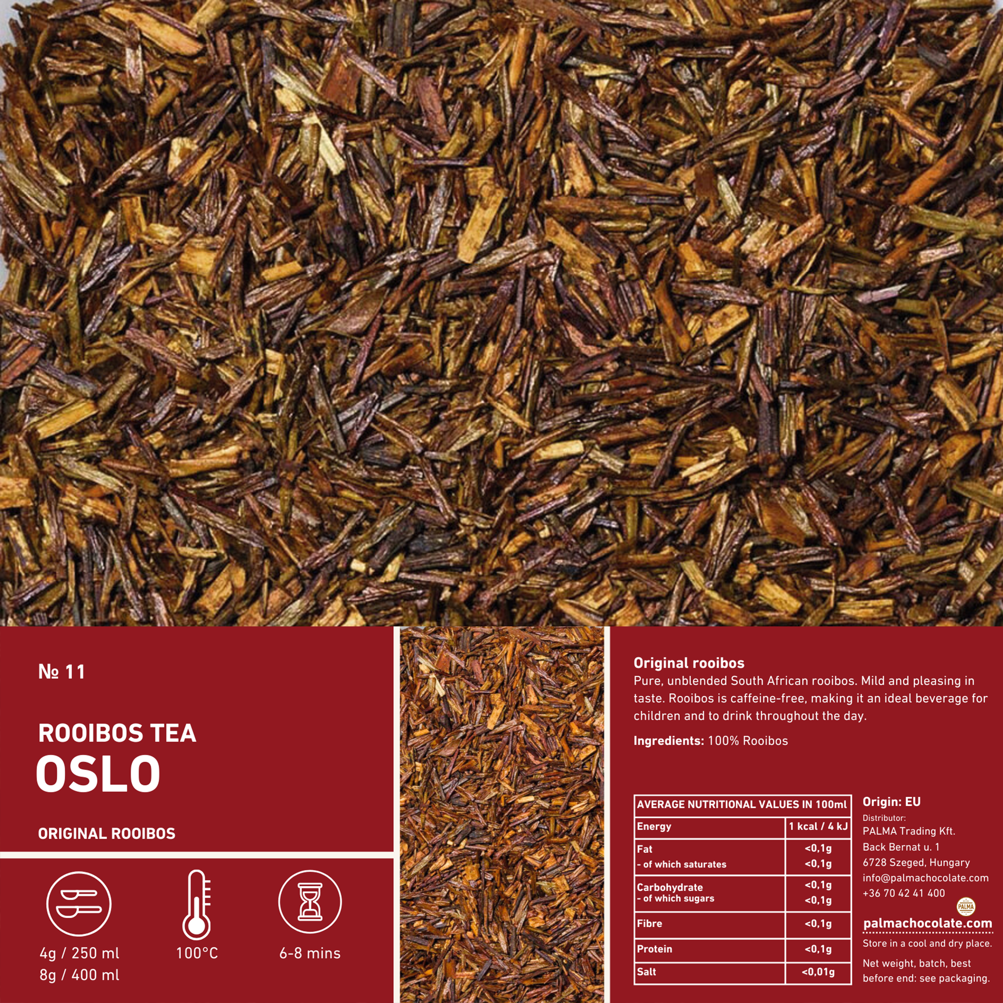 PALMA OSLO - 100% Rooibos tea