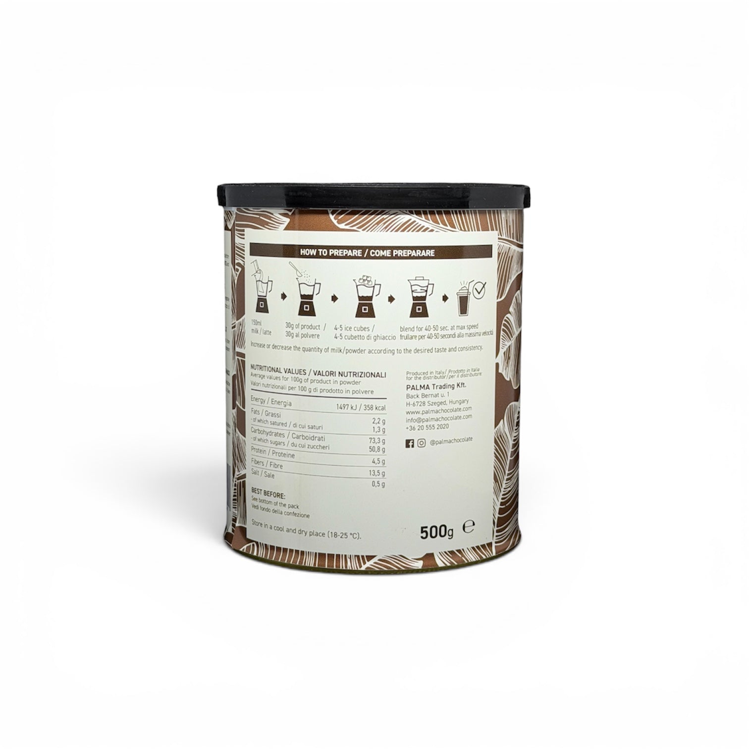 PALMA Élite Premium Milkshake – Chocolate