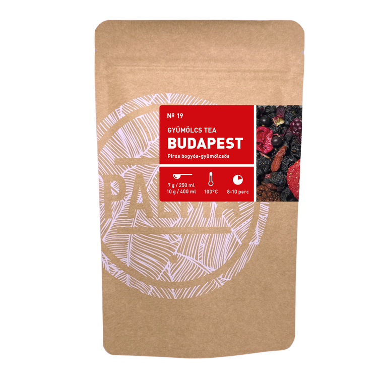 No. 19 - BUDAPEST - (Piros) bogyós gyümölcs tea