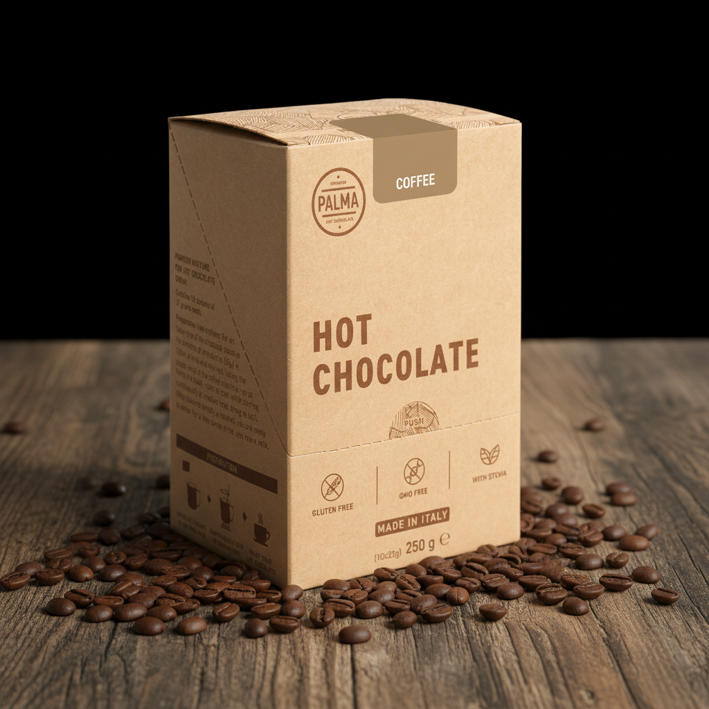 Coffee Hot Chocolate styled scene - revised