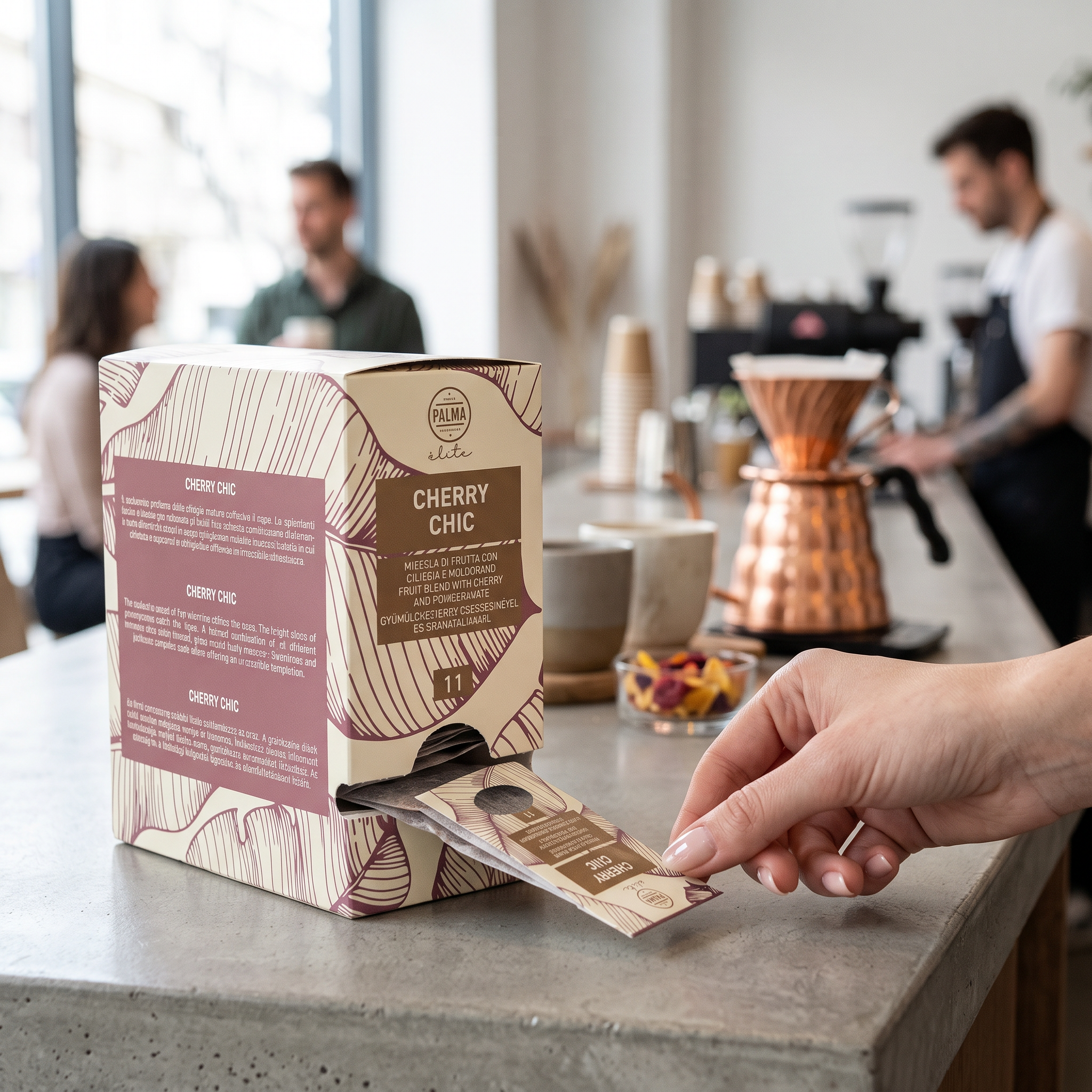 PALMA élite – Cherry Chic gyümölcstea keverék (20x4g)