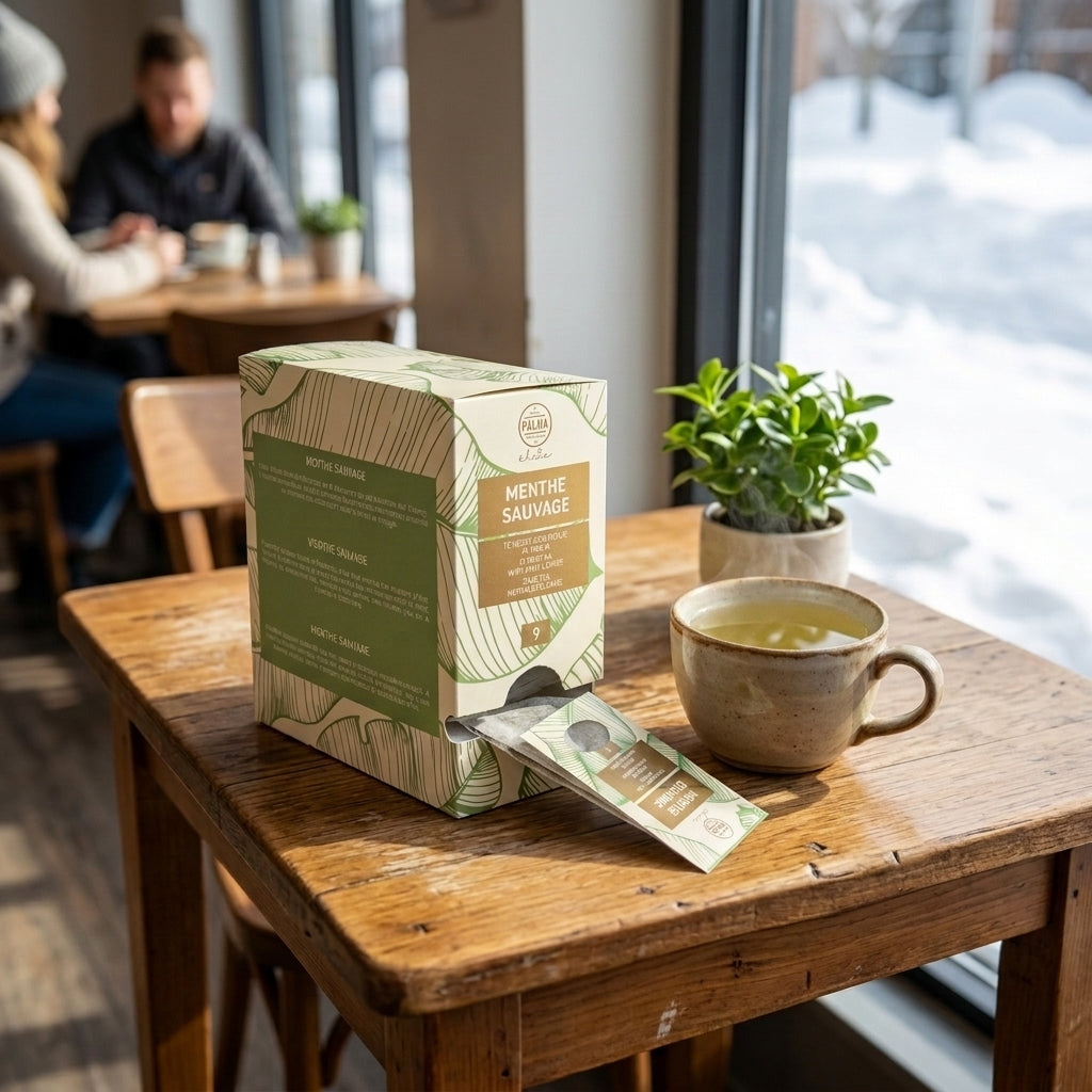 PALMA élite - Menthe Sauvage Green Tea with Mint (20x3g)