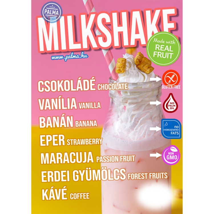 Milchshake-Poster - 3-tlg