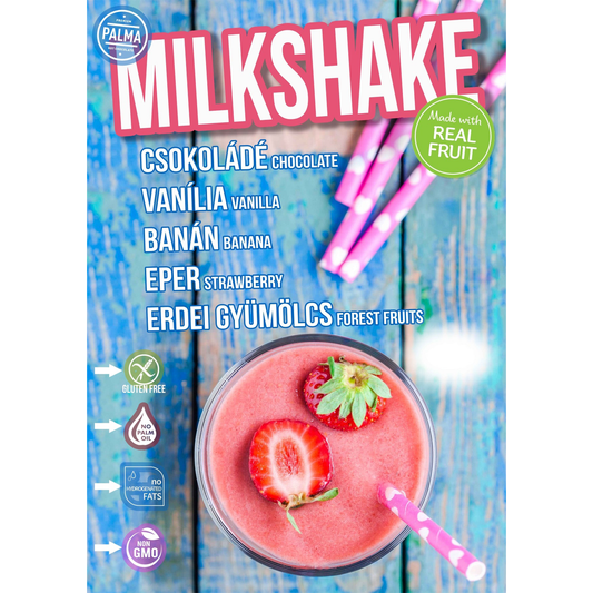 Milchshake-Poster - 3-tlg