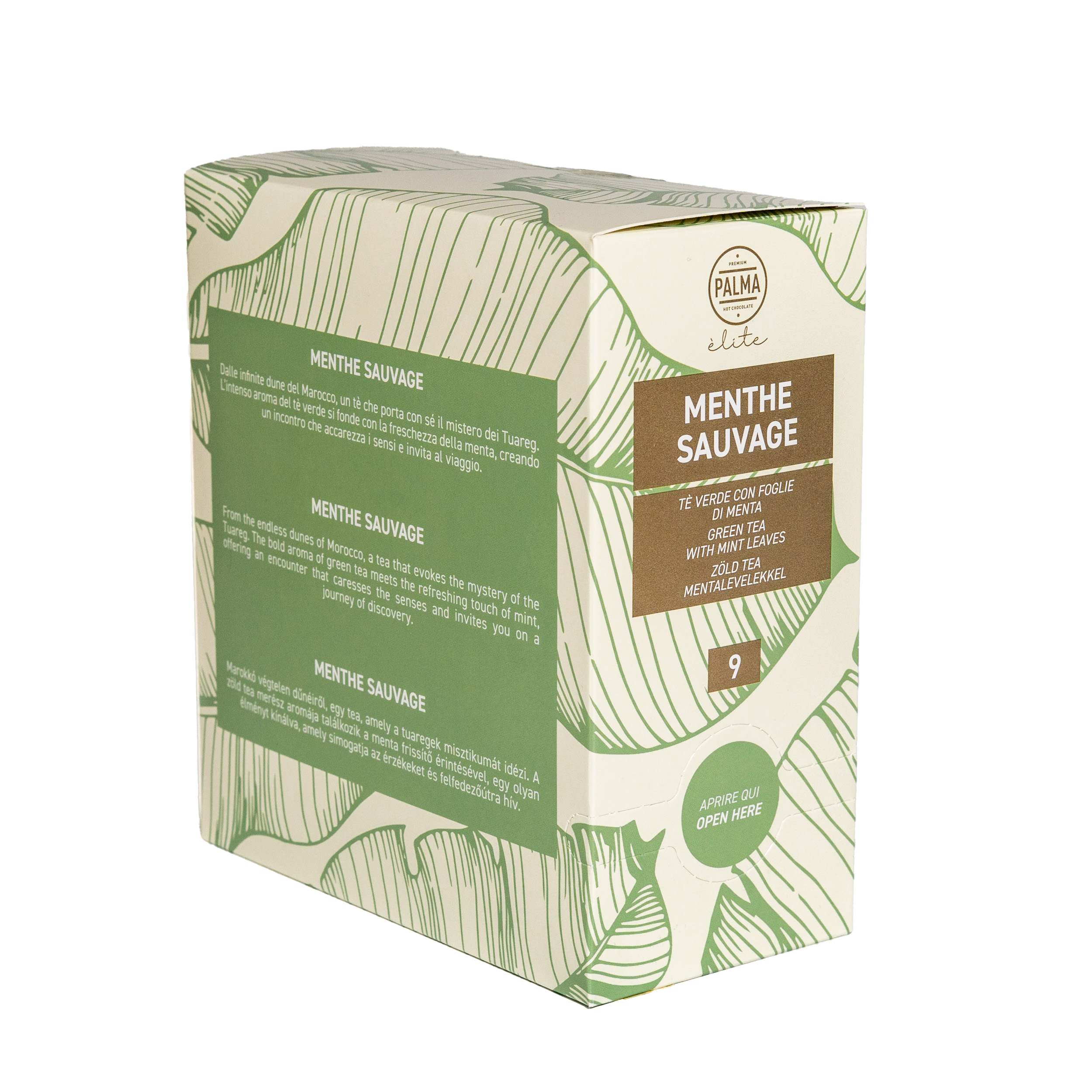 PALMA élite - Menthe Sauvage Green Tea with Mint