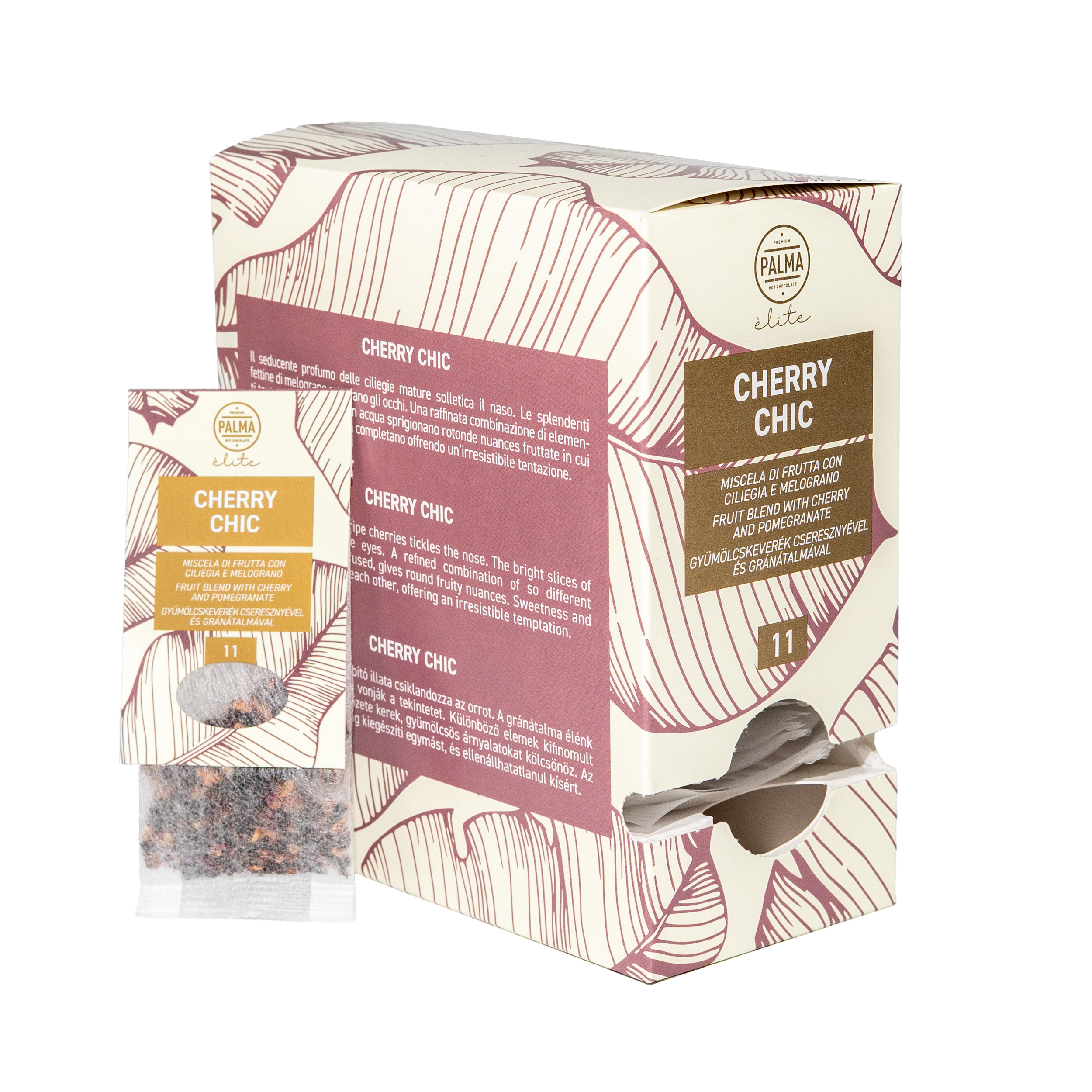 PALMA élite – Cherry Chic gyümölcstea keverék (20x4g)