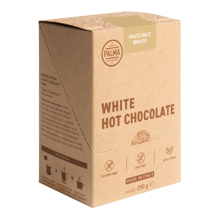 Hazelnut white chocolate