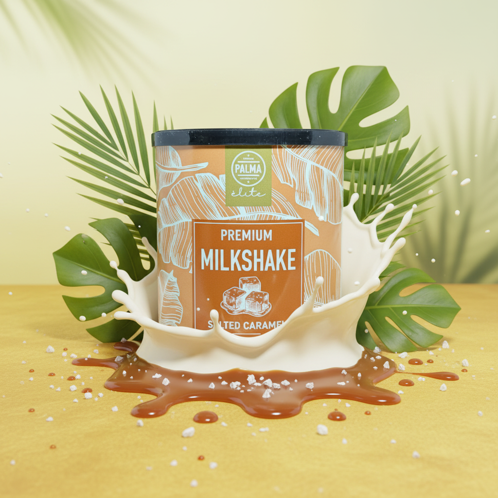 Salted Caramel Milkshake Hero