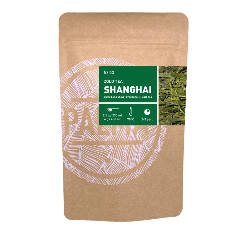 No. 3 - SHANGHAI- Lung Ching "Dragon Well" zöld tea
