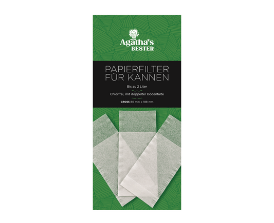 Tea filter kannához - papír (100db)
