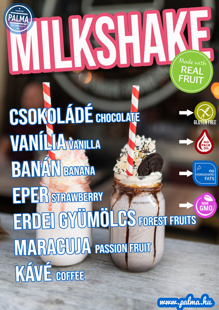 Milkshake - passion fruit flavor - 1200g